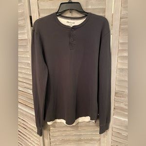 Madewell Mens long sleeve shirt
